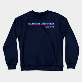 New Super Retro City Crewneck Sweatshirt